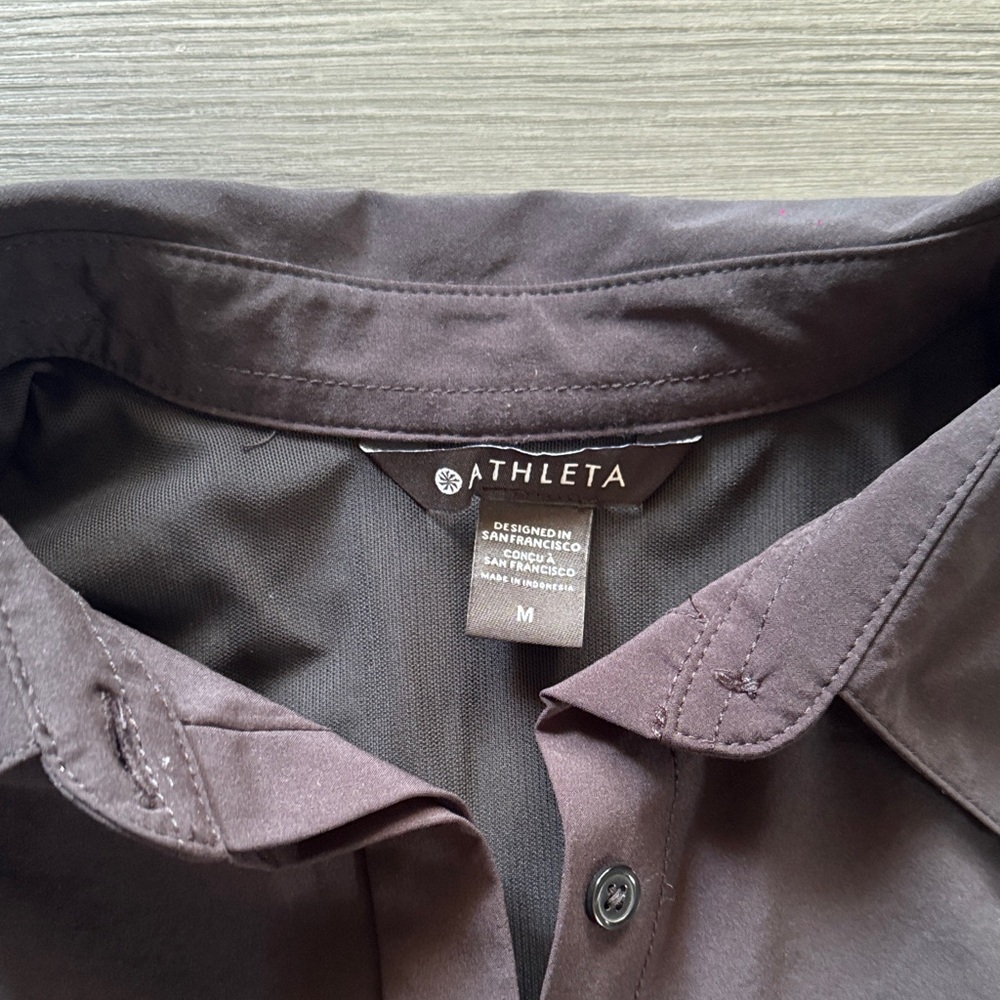 Athleta black Short Sleeve Shirt - Picture 2 of 3